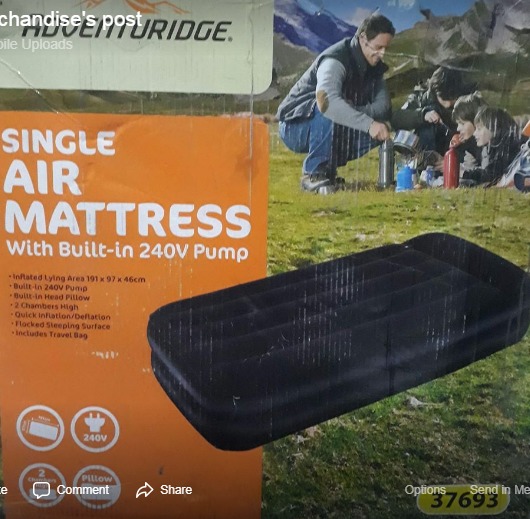 Adventuridge single shop air mattress