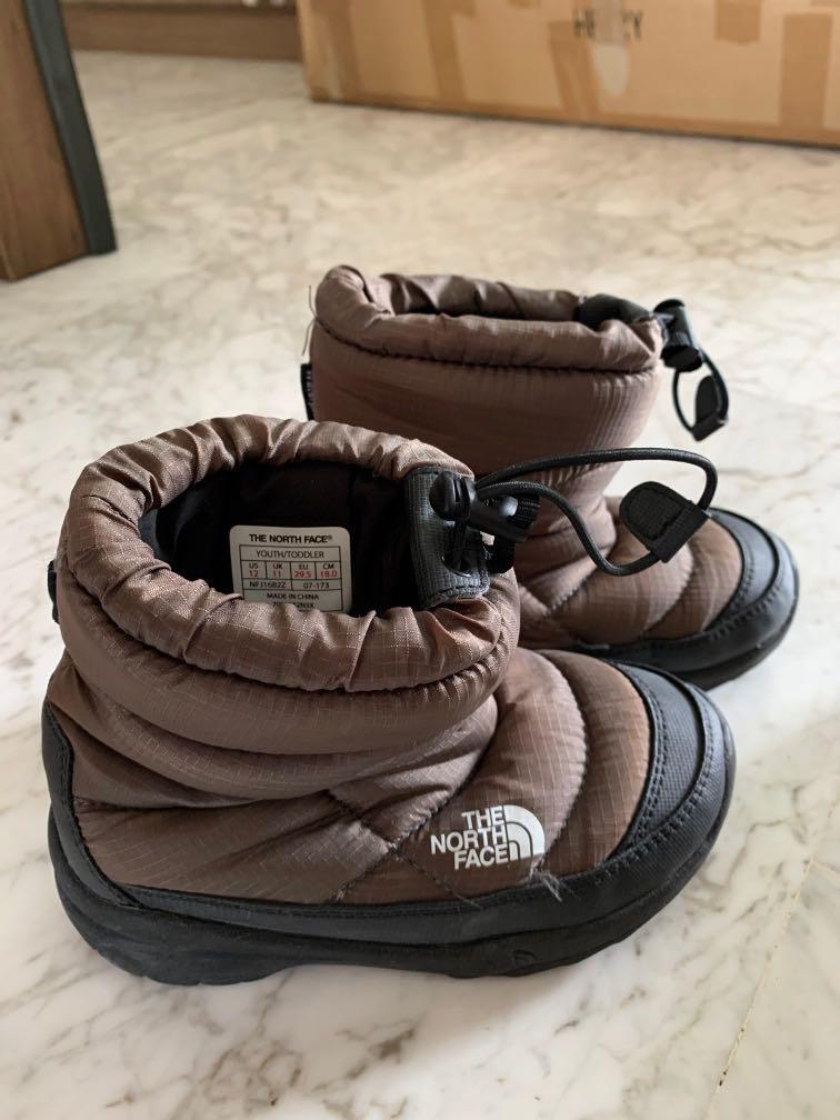 toddler boy north face boots