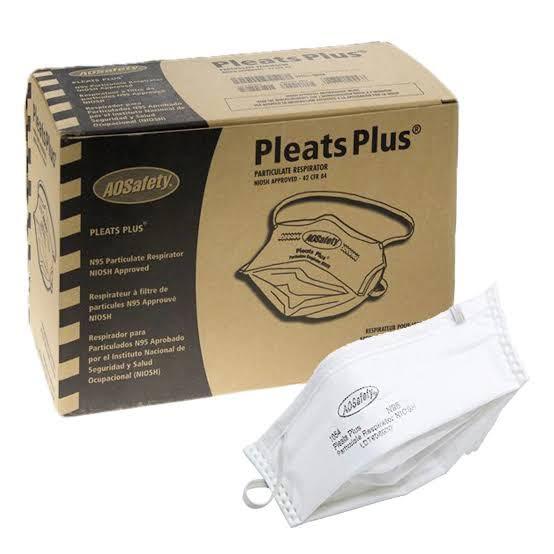 AOSafety N95 Mask USA NIOSH Approved, Beauty & Personal Care