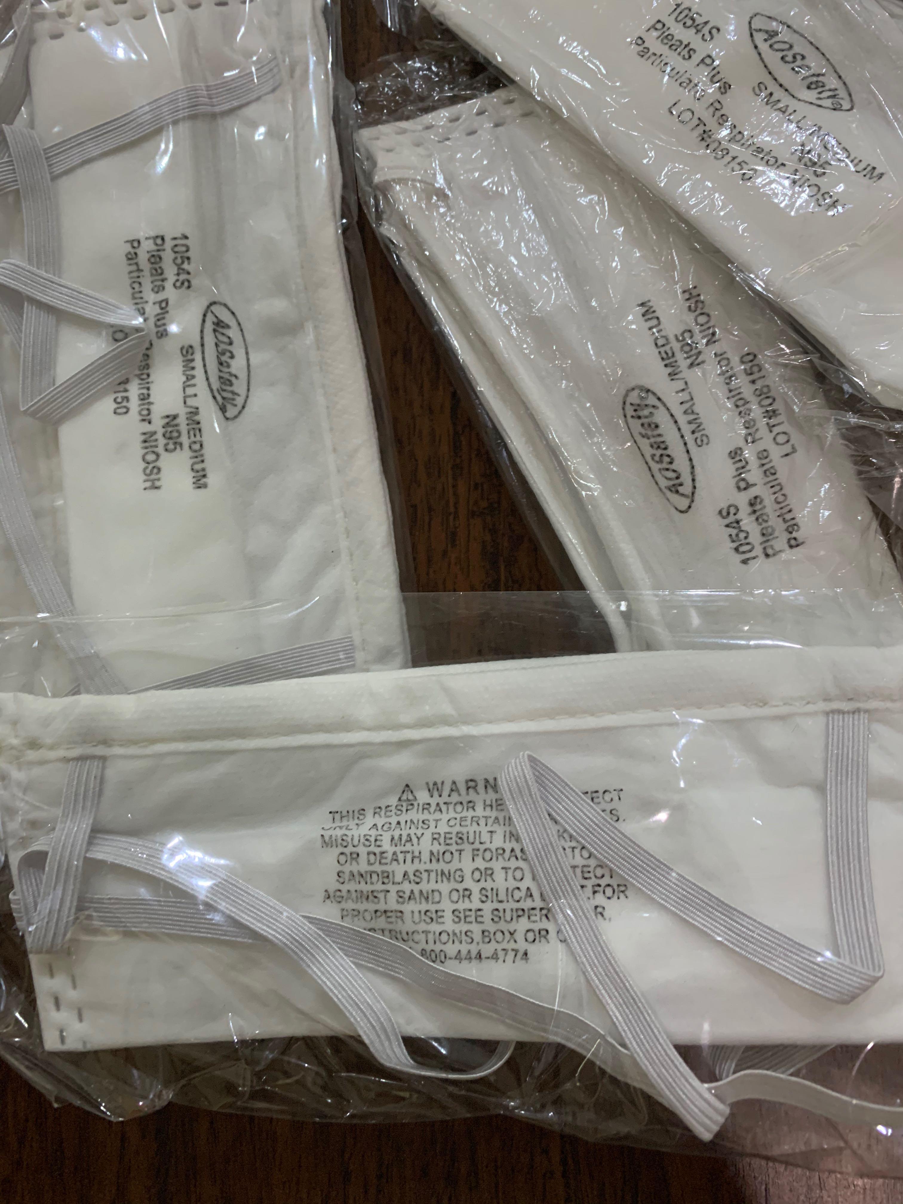 AOSafety N95 Mask USA NIOSH Approved, Beauty & Personal Care