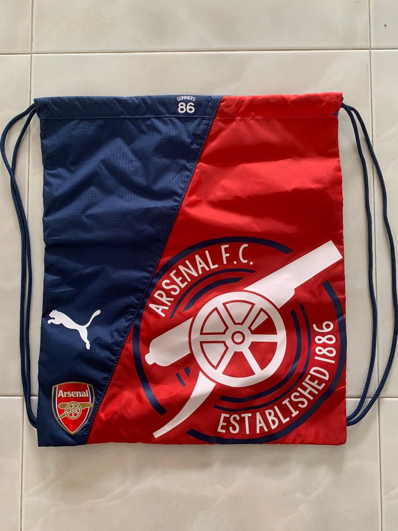 arsenal drawstring bag