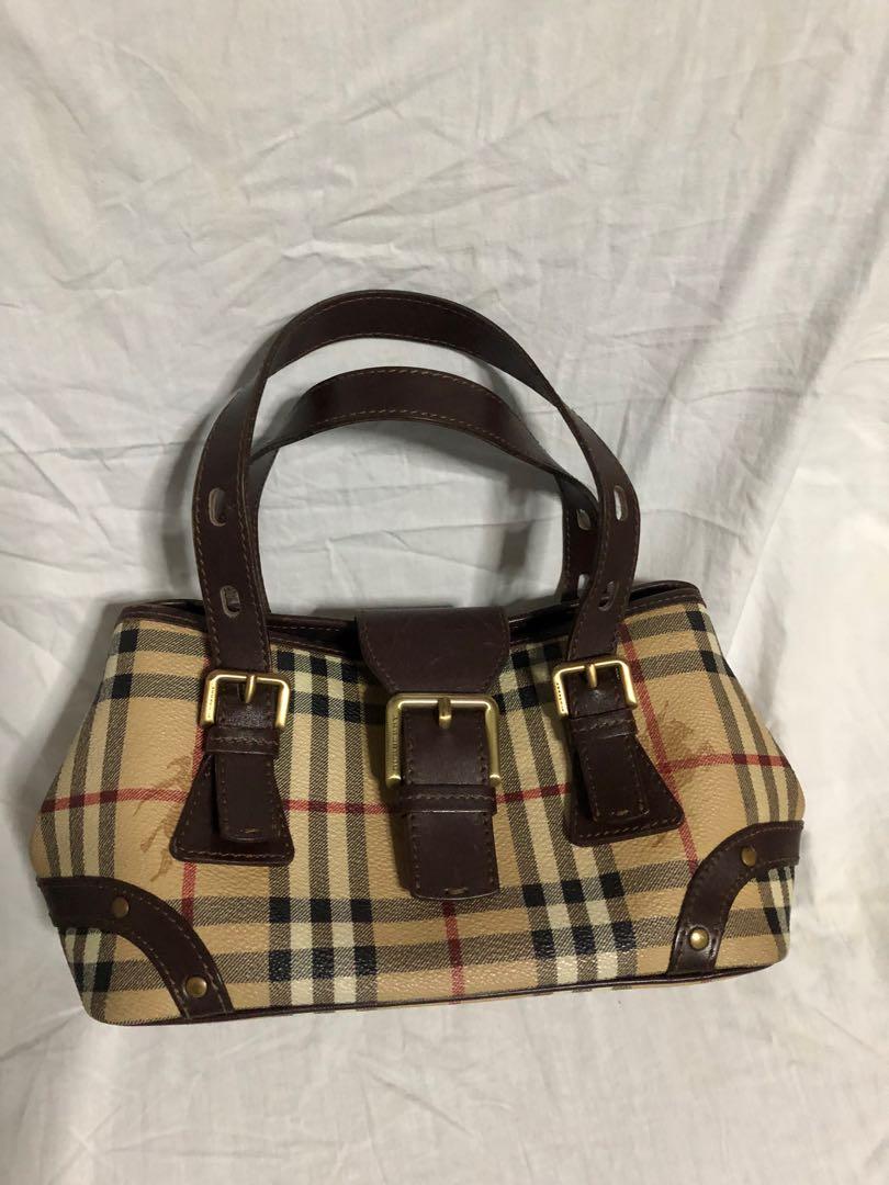 real burberry purse