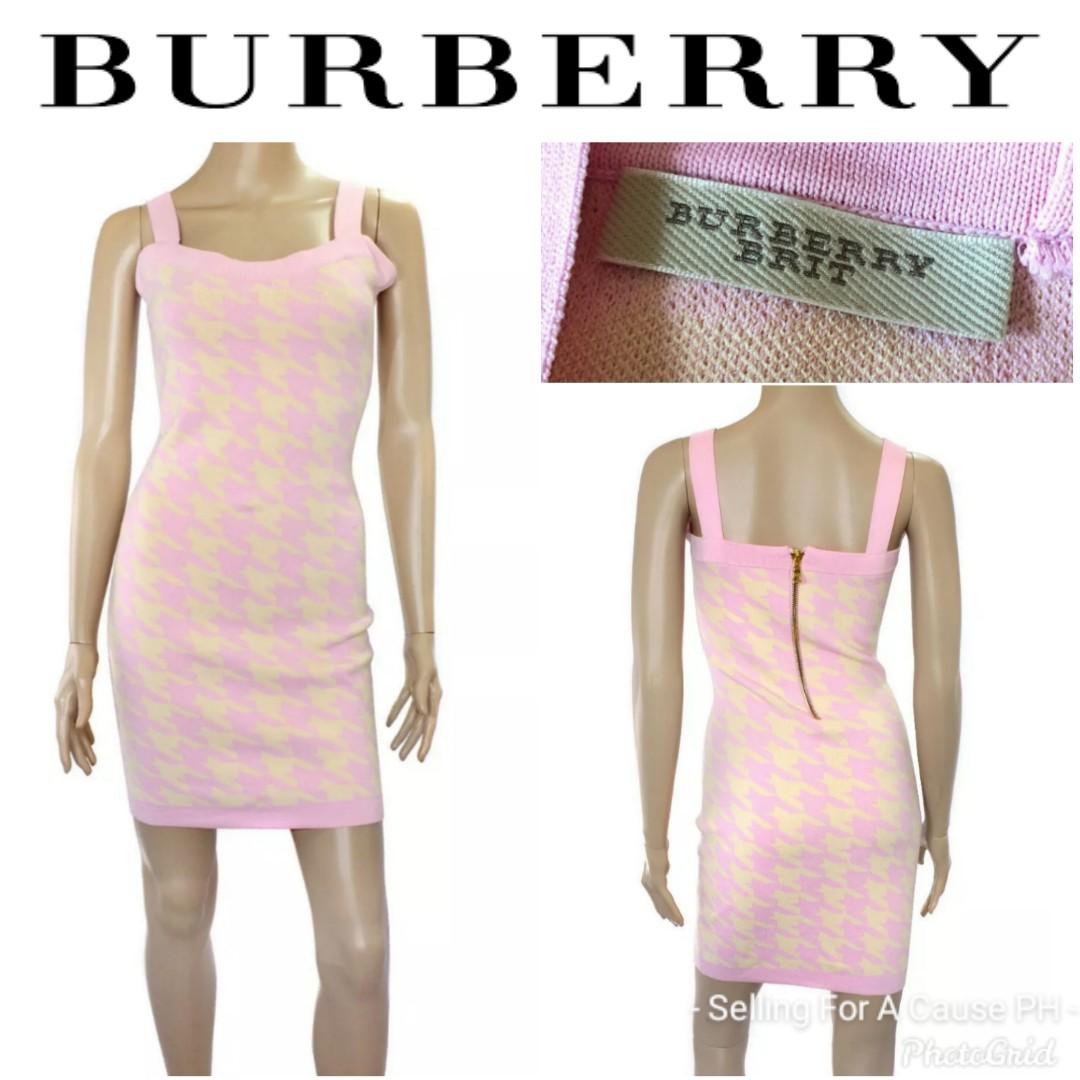 burberry bodycon dress