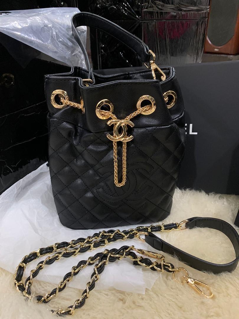 Authentic CHANEL BUCKET BAG  VIP GIFT SET Luxury Bags  Wallets on  Carousell