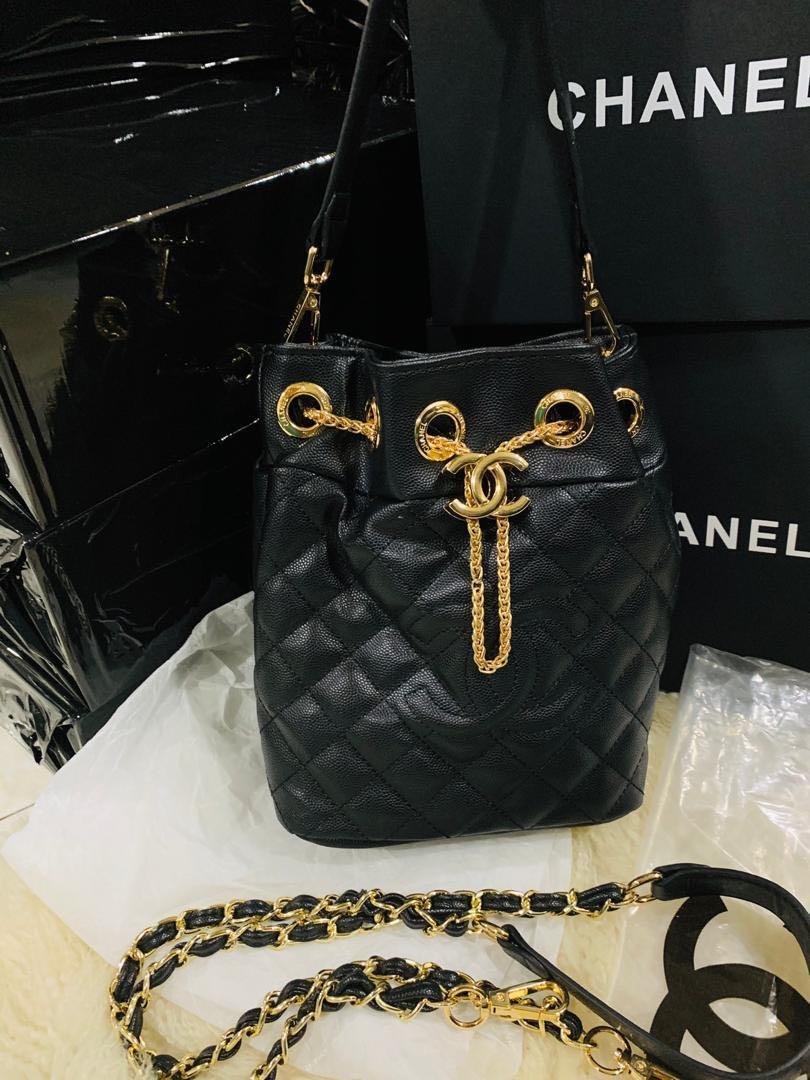 Authentic CHANEL BUCKET BAG ( VIP GIFT SET), Luxury, Bags