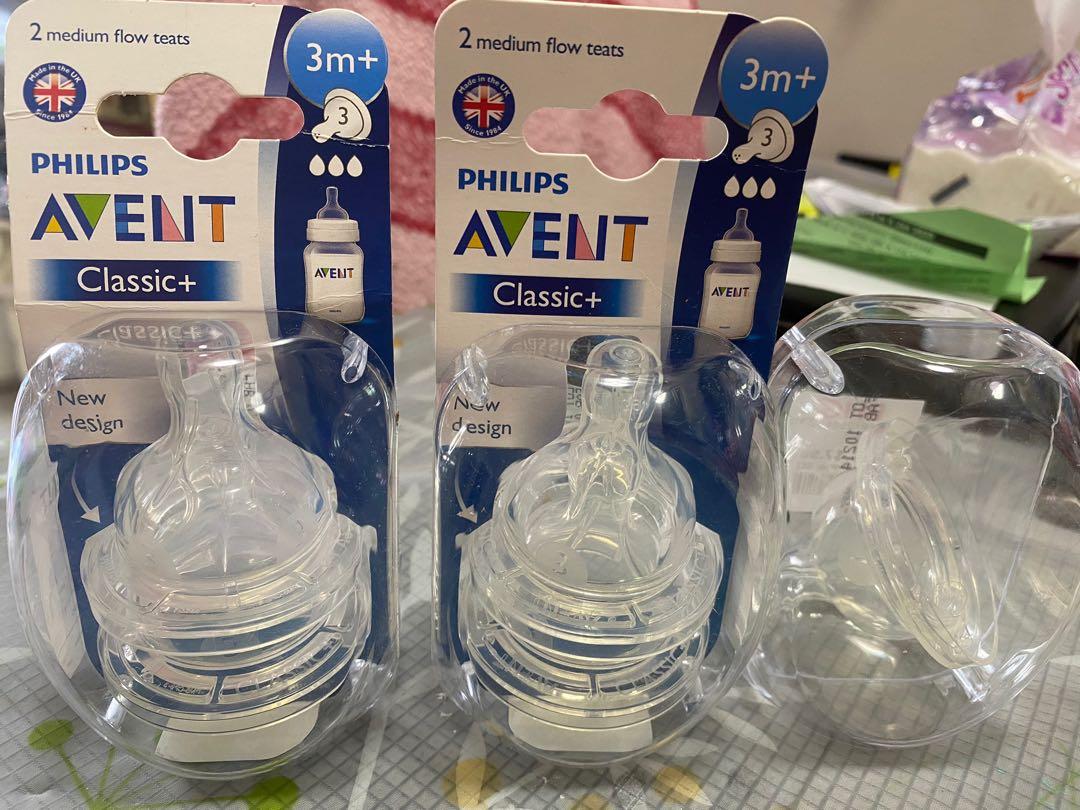 avent classic teats size 3