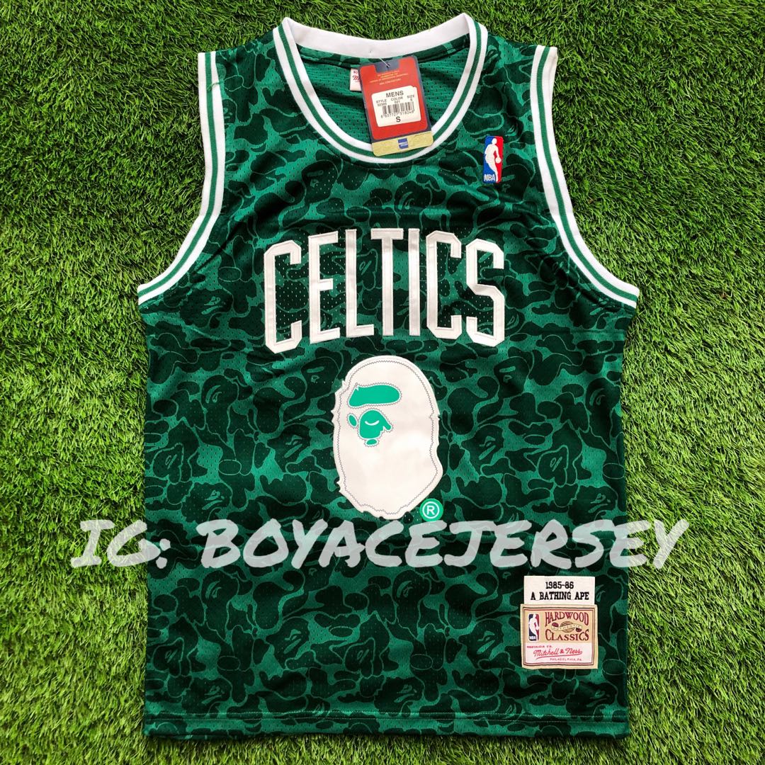 Celtics bape hot sale jersey