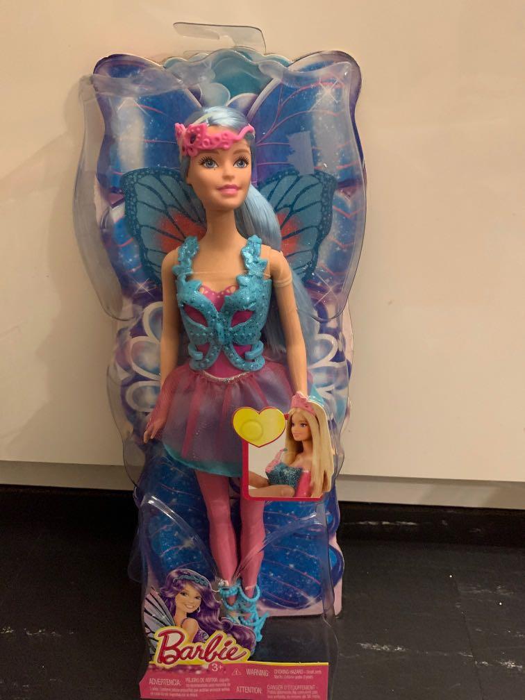 barbie doll blue hair