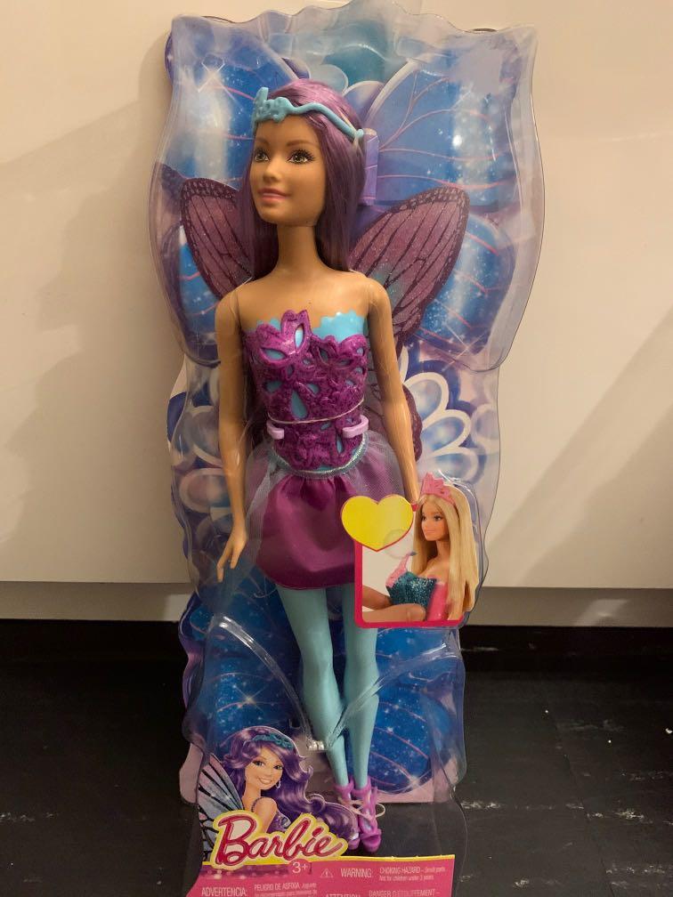 barbie doll purple hair