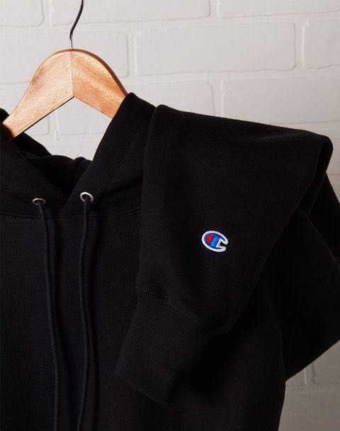 black champion hoodie