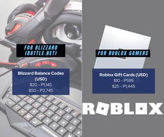Roblox Gift Card Video Games Carousell Philippines