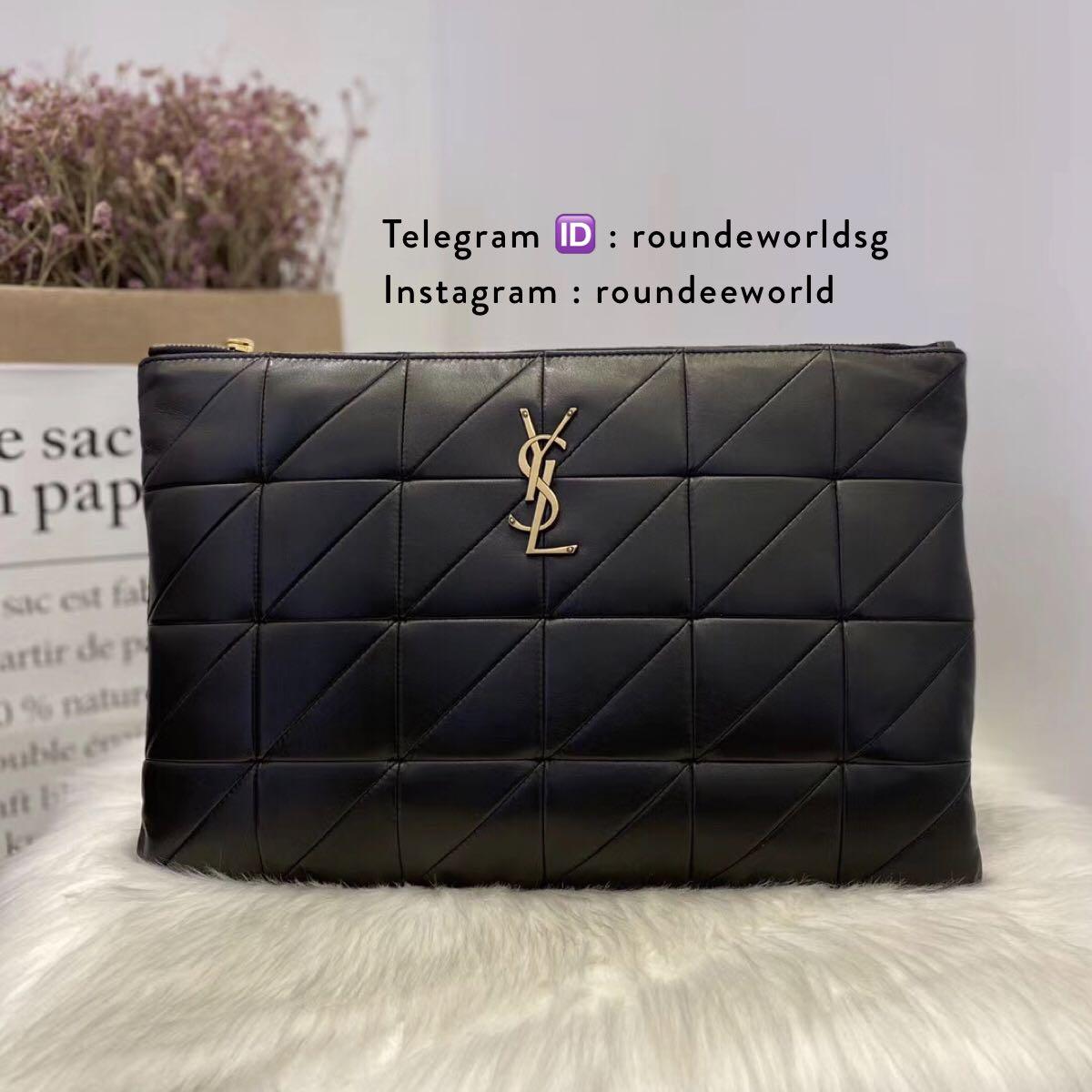 Brand New YSL Jamie Document Pouch Luxury Bags Wallets on Carousell