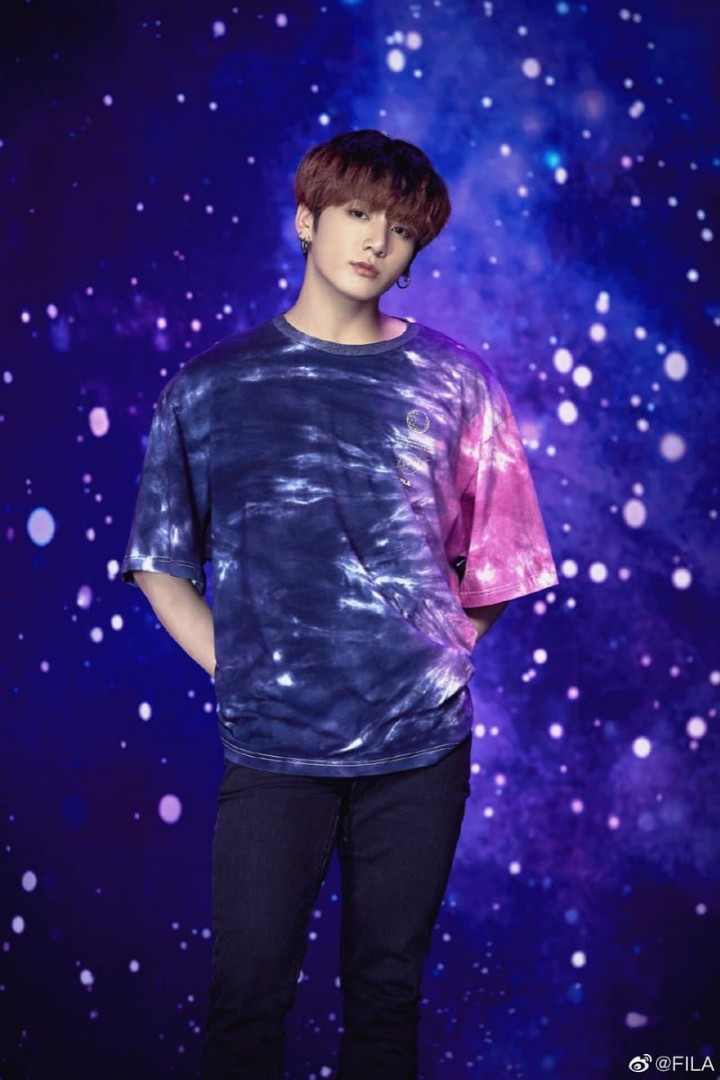 BTS x FILA Voyager Tie Dye Shirt