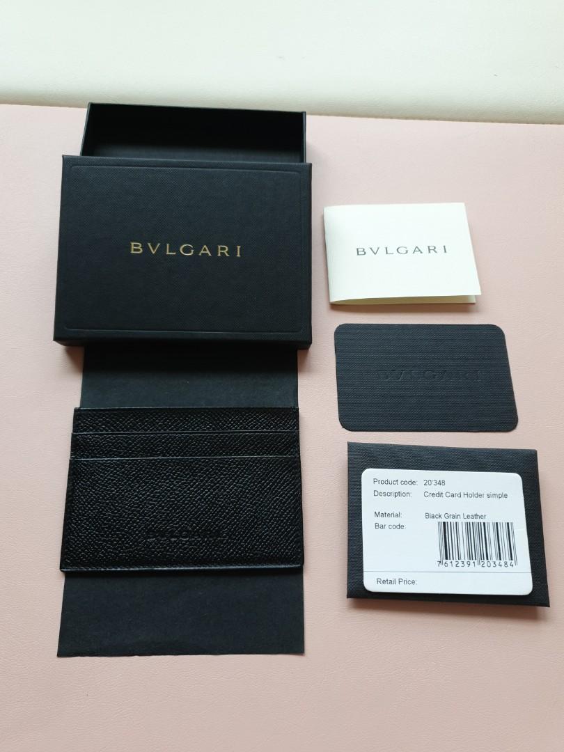 bvlgari card holder price