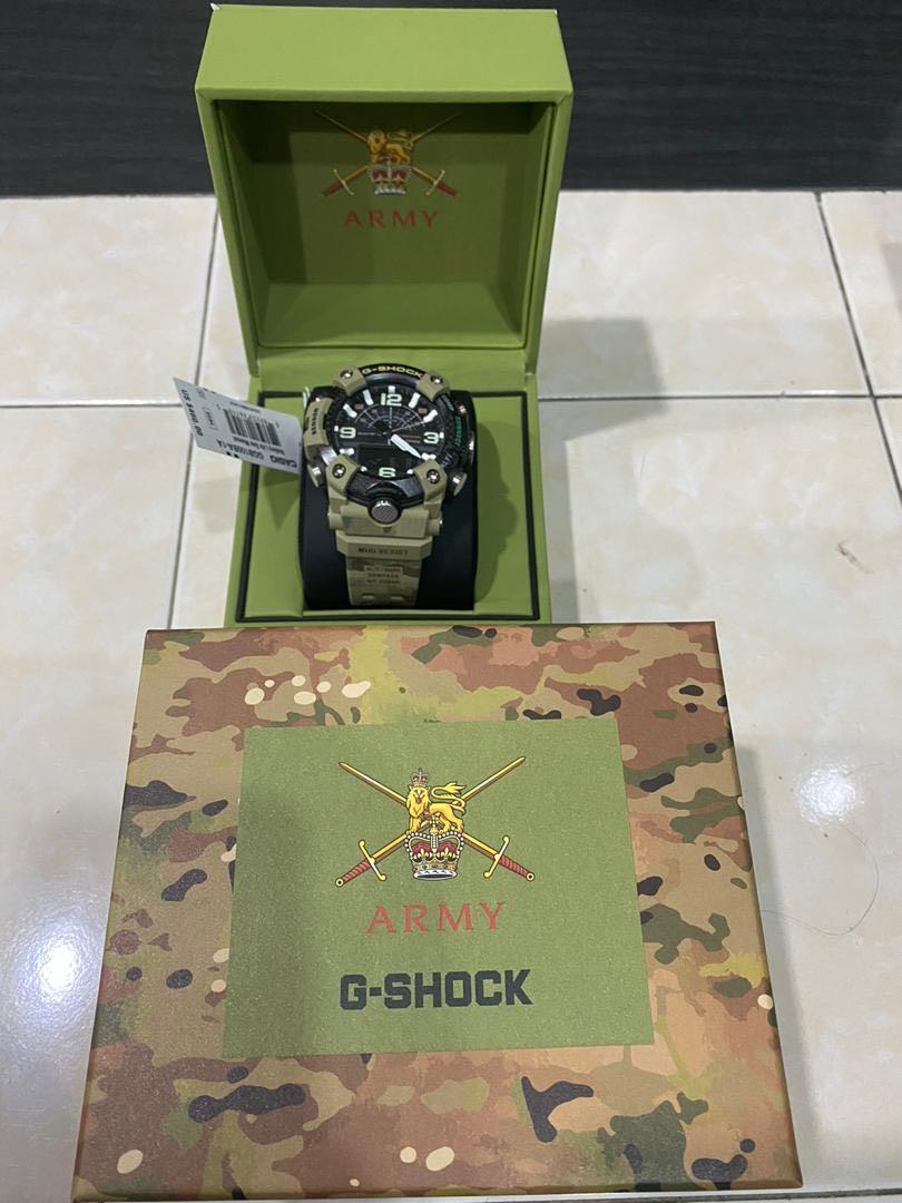 Casio G Shock X British Army Mudmaster Bluetooth Quad sensor