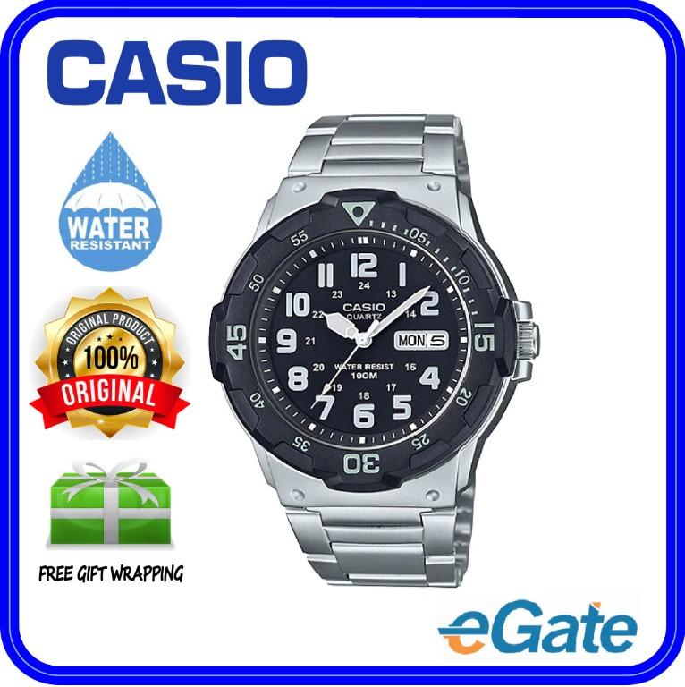 Casio MRW 200HD 1BV Men Analog Date Day Functioning Classic Black