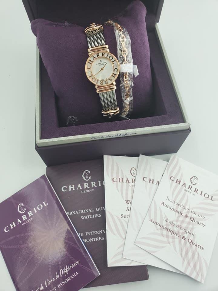 Charriol St Tropez (Category: Luxury Watches) located in Paranaque City. Submitted by FLess.ph (Listing ID 1014576248, Image 1). Description: Charriol St Tropez. Brand new!! 48k only. Authentic! US bought. I don’t sell Fakes.