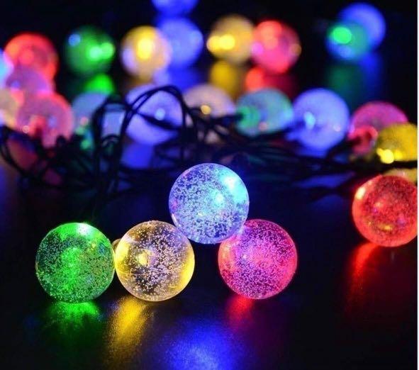 Crystal Ball Fairy Lights ( usb ), Furniture & Home Living, Lighting