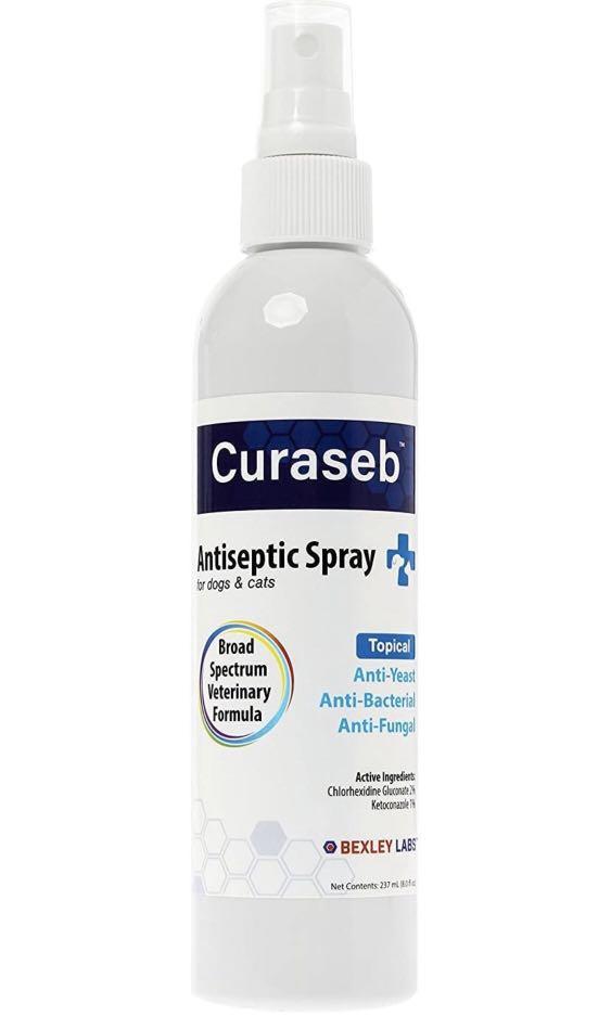 Curaseb deals antiseptic spray