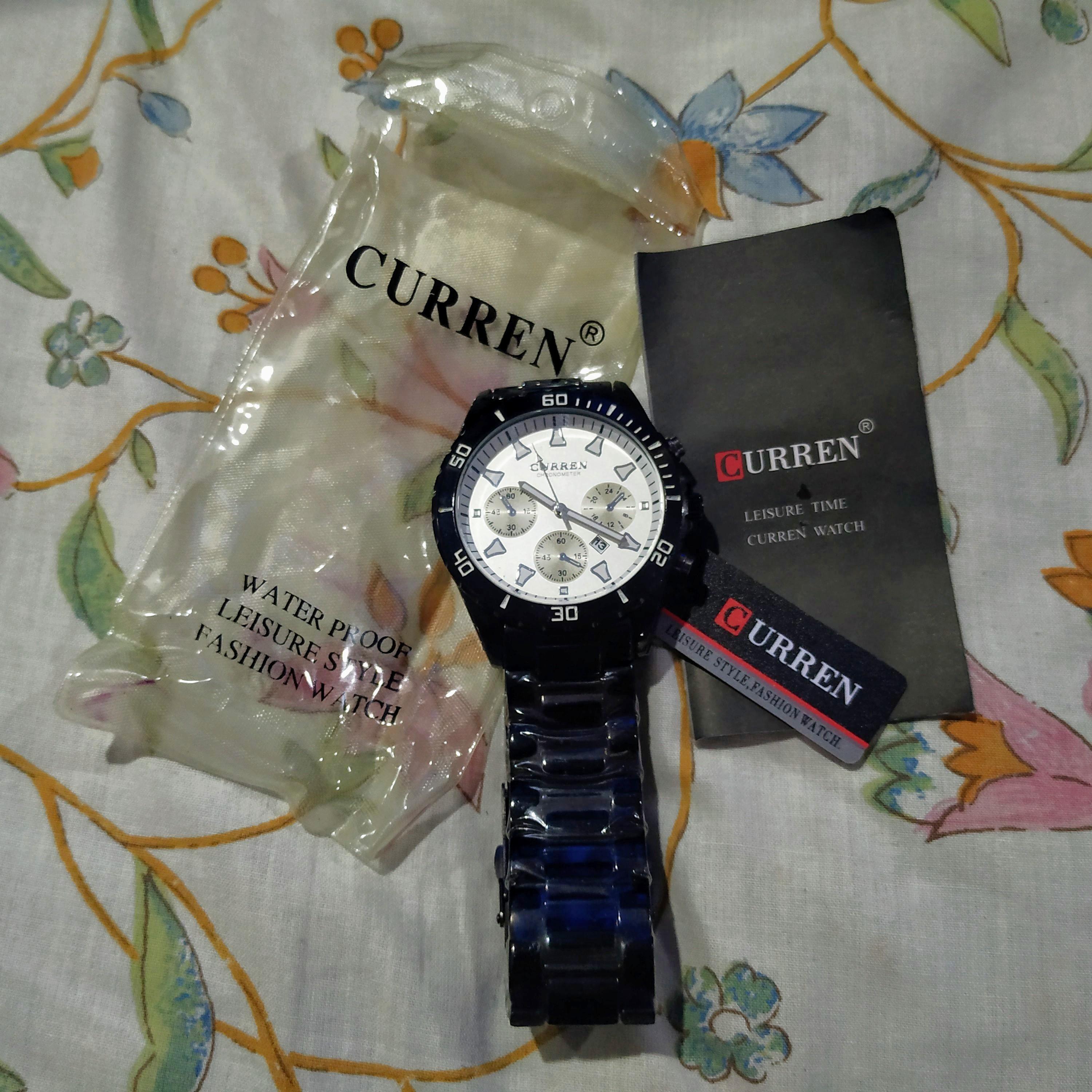 Curren Waterproof Men Watch