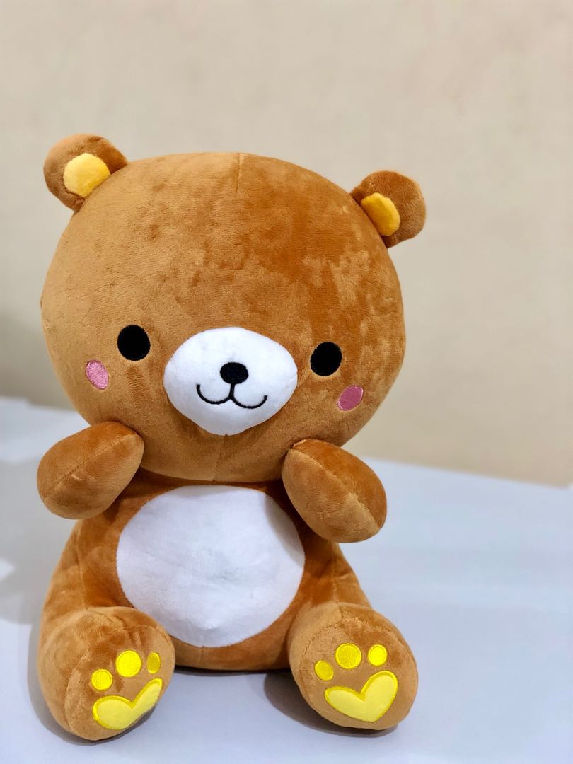 cute bear plushie
