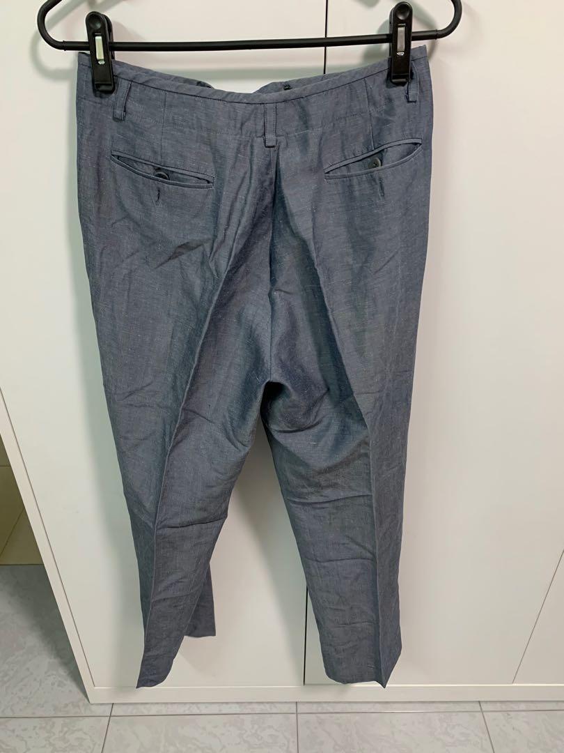 dkny silk pants