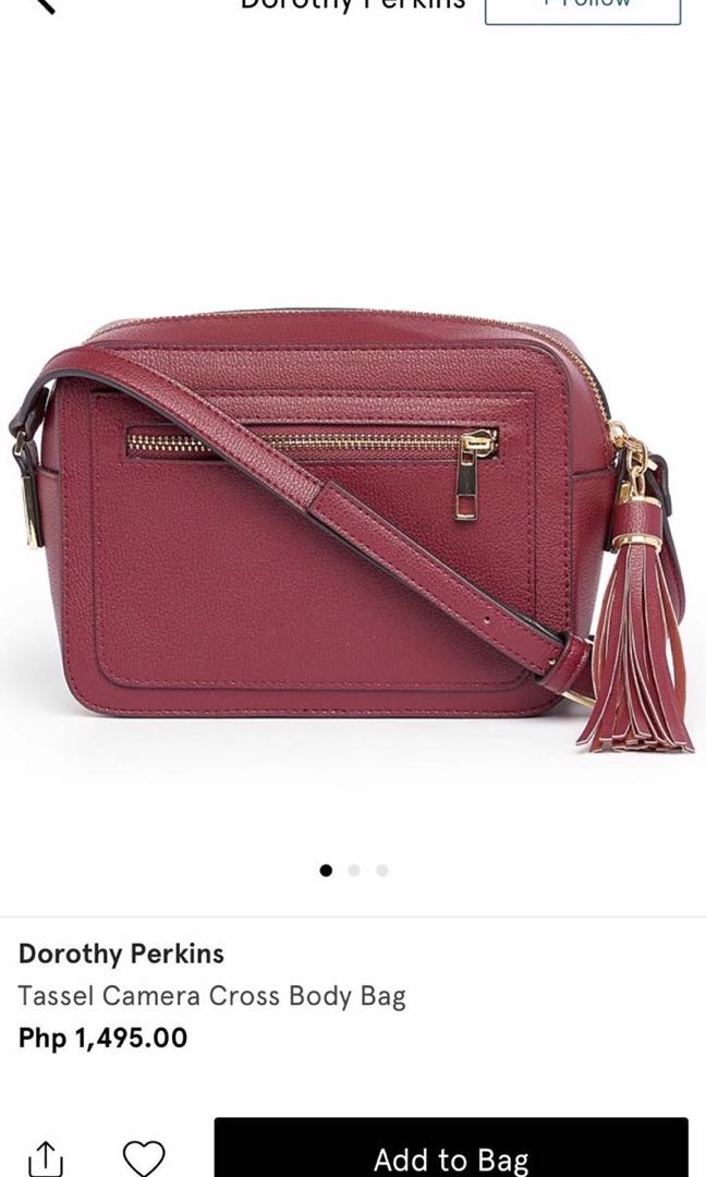 Dorothy Perkins Tassel Cross Body Bag Luxury Bags Wallets on Carousell