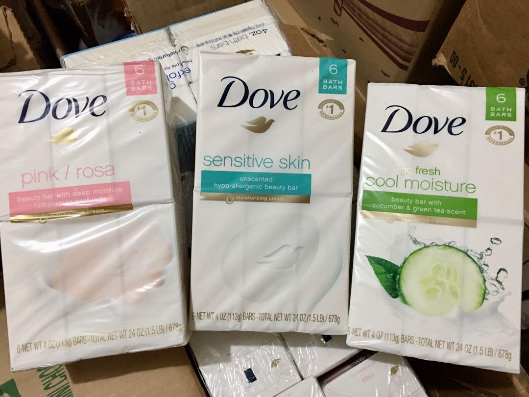 Dove sensitive Soap (Category: Oral Care) located in Quezon City. Submitted by marialourds (Listing ID 1014354866, Image 1). Description: 💯 Authentic 6 bars per pack.