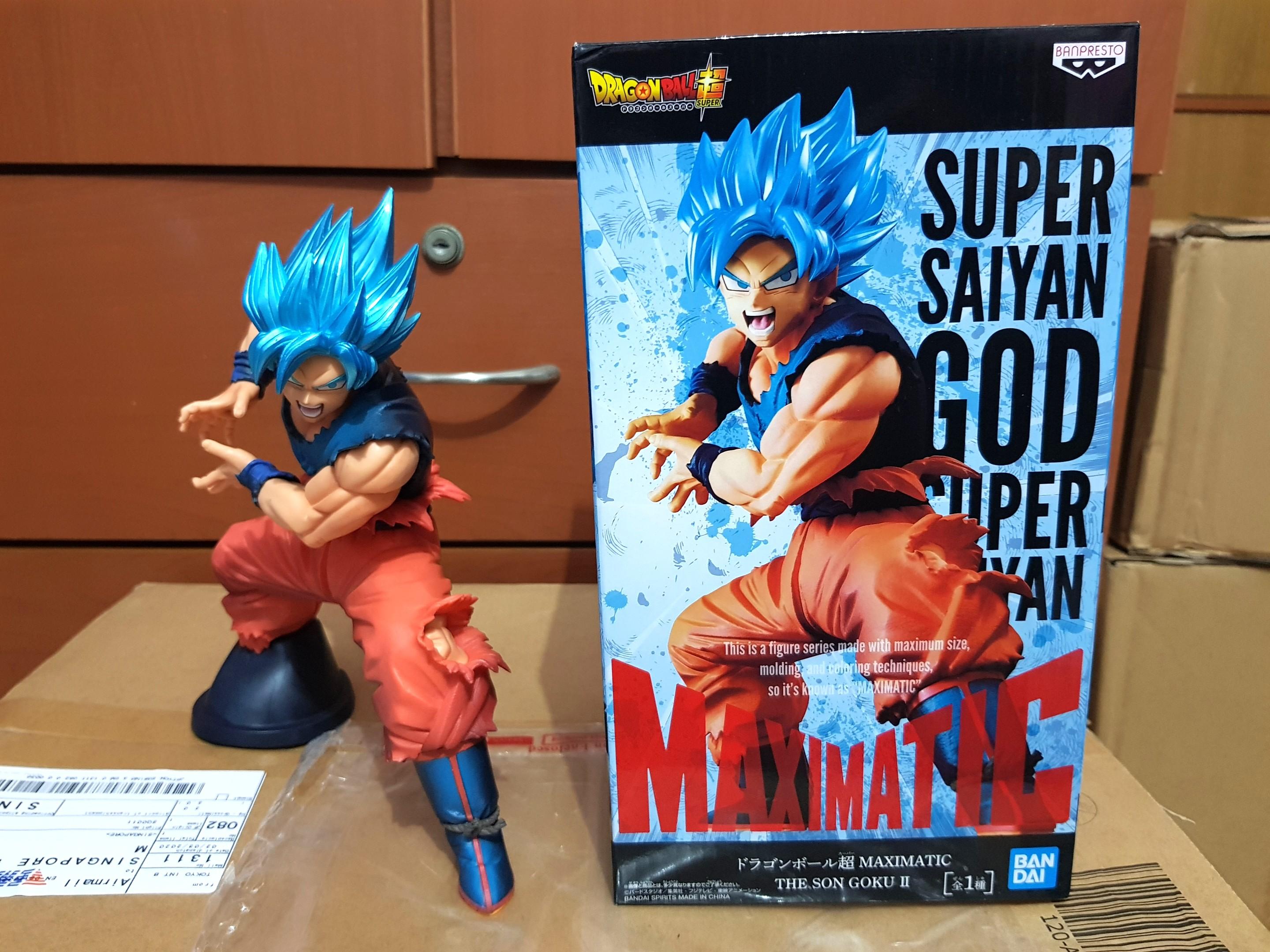 Dragon Ball Super Maximatic Son Goku Blue Banpresto | Cuotas sin interés