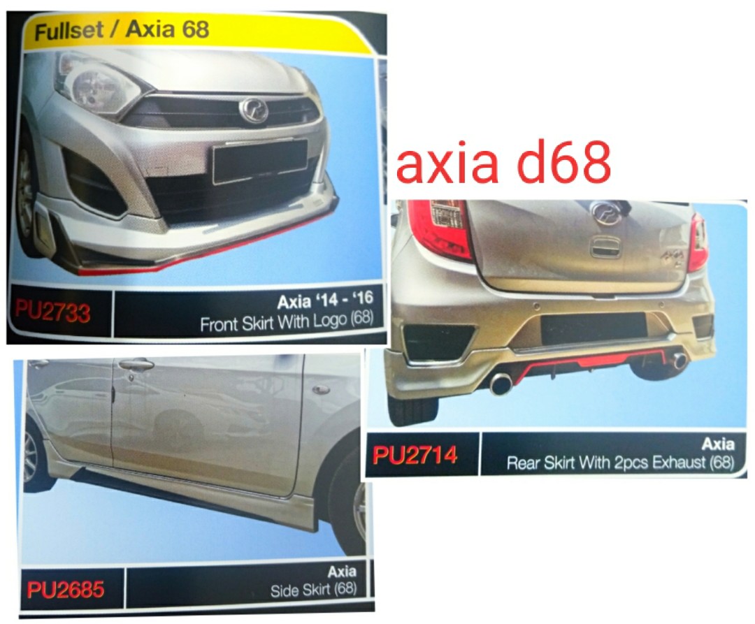 Drive 68 best sale bodykit axia