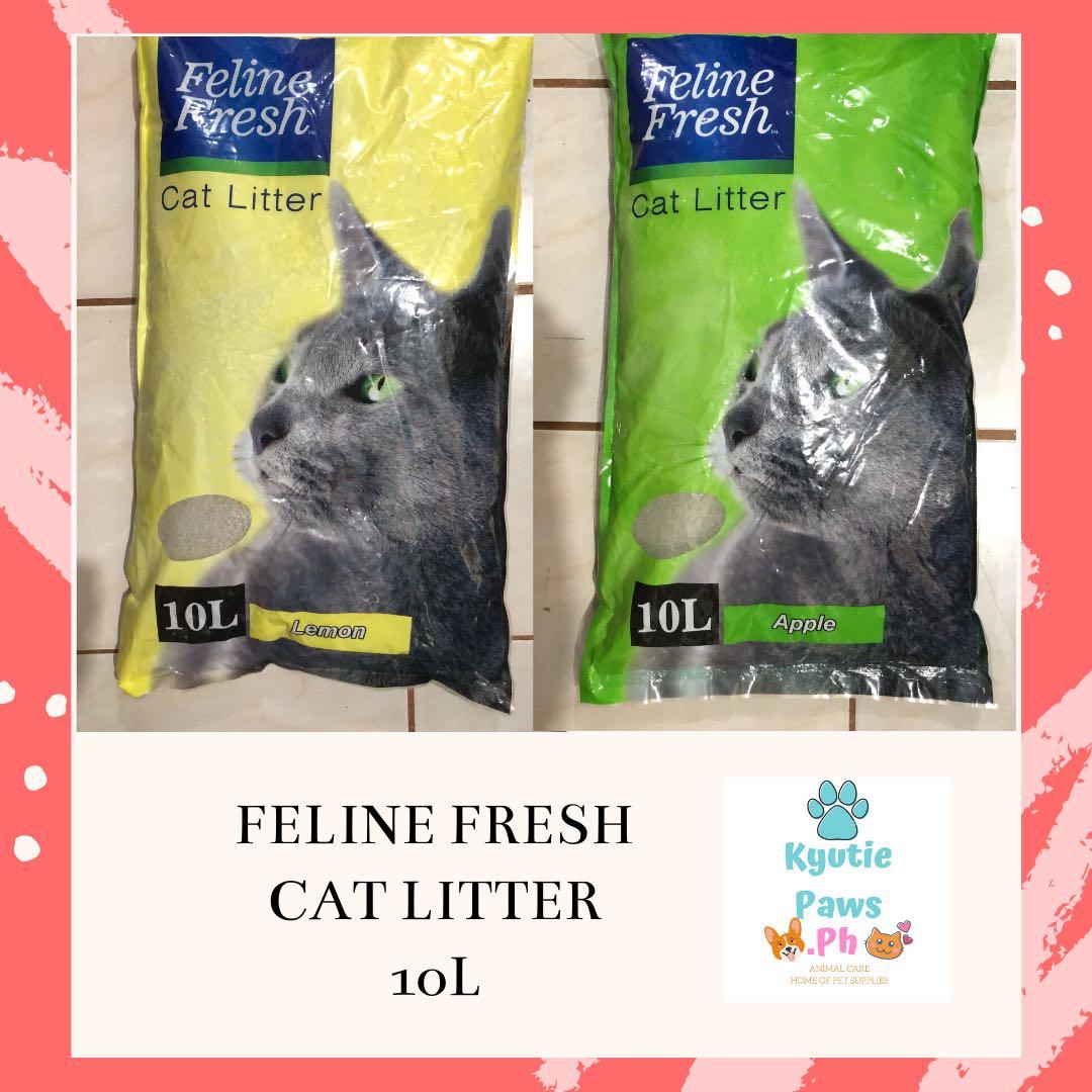 Felines Fresh 10l Apple Scent Pets Supplies Pet Accessories On