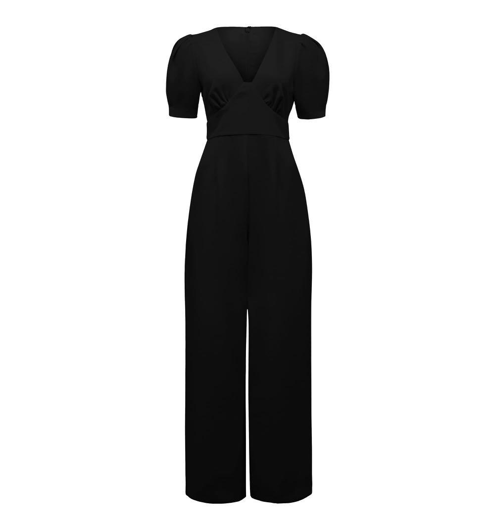 tulip short sleeve jumpsuit