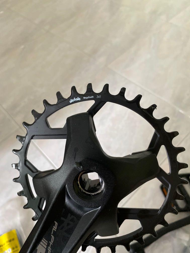 square drive crankset