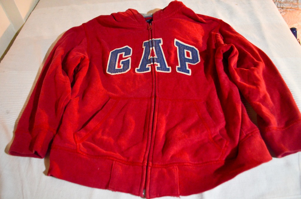 gap jacket red