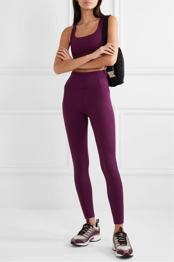 Girlfriend Collective LITE Legging Plum, Women's Fashion, Dresses & Sets,  Sets or Coordinates on Carousell