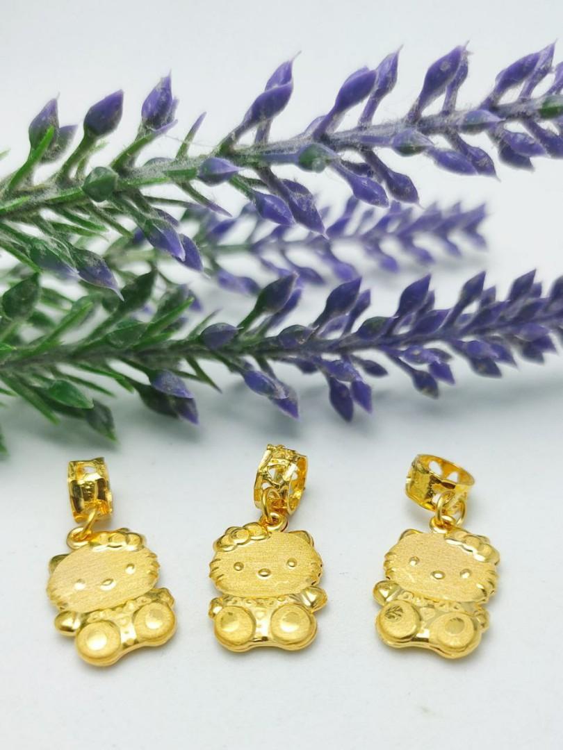 GOLD 916 PENDANT HELLO KITTY Women s Fashion Jewelry