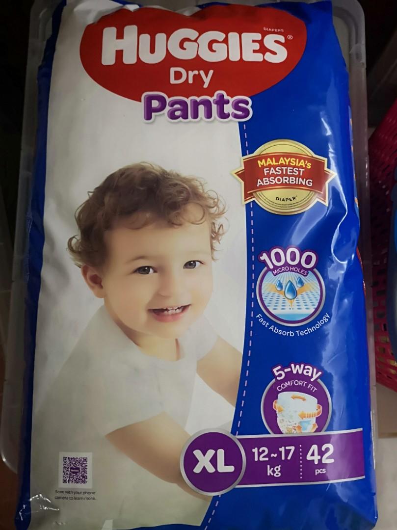 huggies dry xl