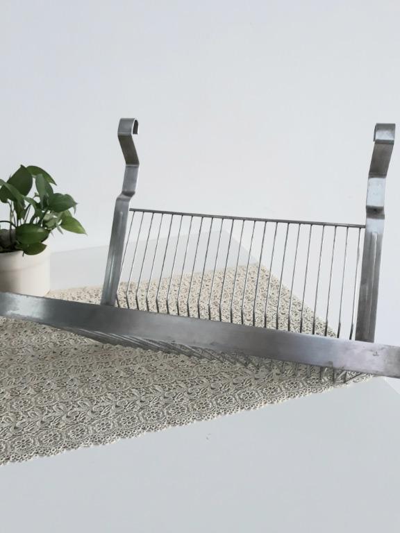 Ikea Grundtal Dish Drainer Kitchen Appliances On Carousell Stainless steel wine rack made from grundtal 80cm double towel racks. ikea grundtal dish drainer