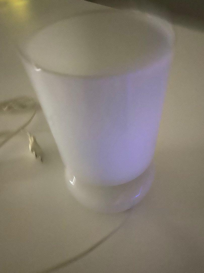 Ikea White Glass Lamp Furniture Home Decor Lighting Supplies