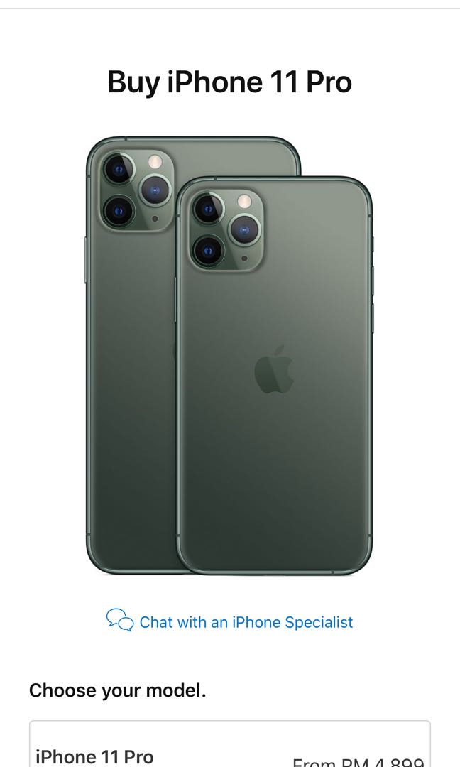 Iphone 11 Pro Zp 64gb Midnight Green Mobile Phones Tablets Iphone Iphone 11 Series On Carousell