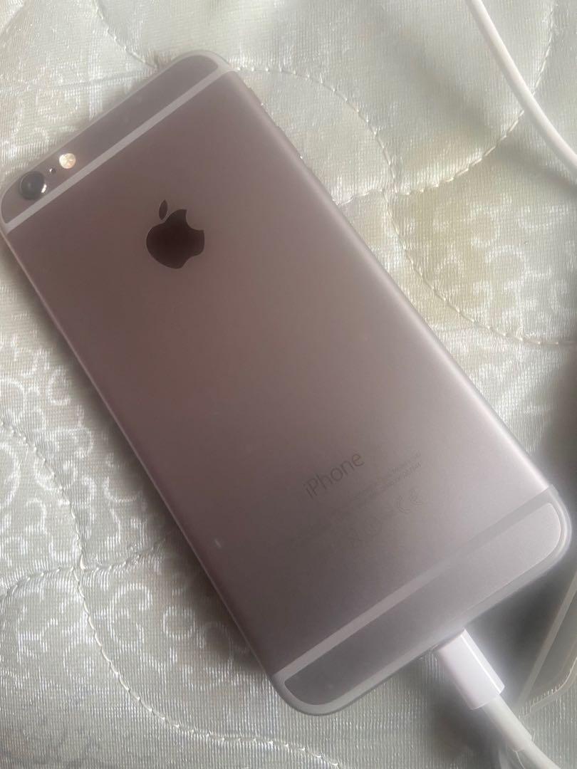 IPhone 6 (Category: iPhone Others) located in Singapore. Submitted by nipun0711 (Listing ID 1014394239, Image 2). Description: Phone only Condition 98% Battery health 88% Good .
