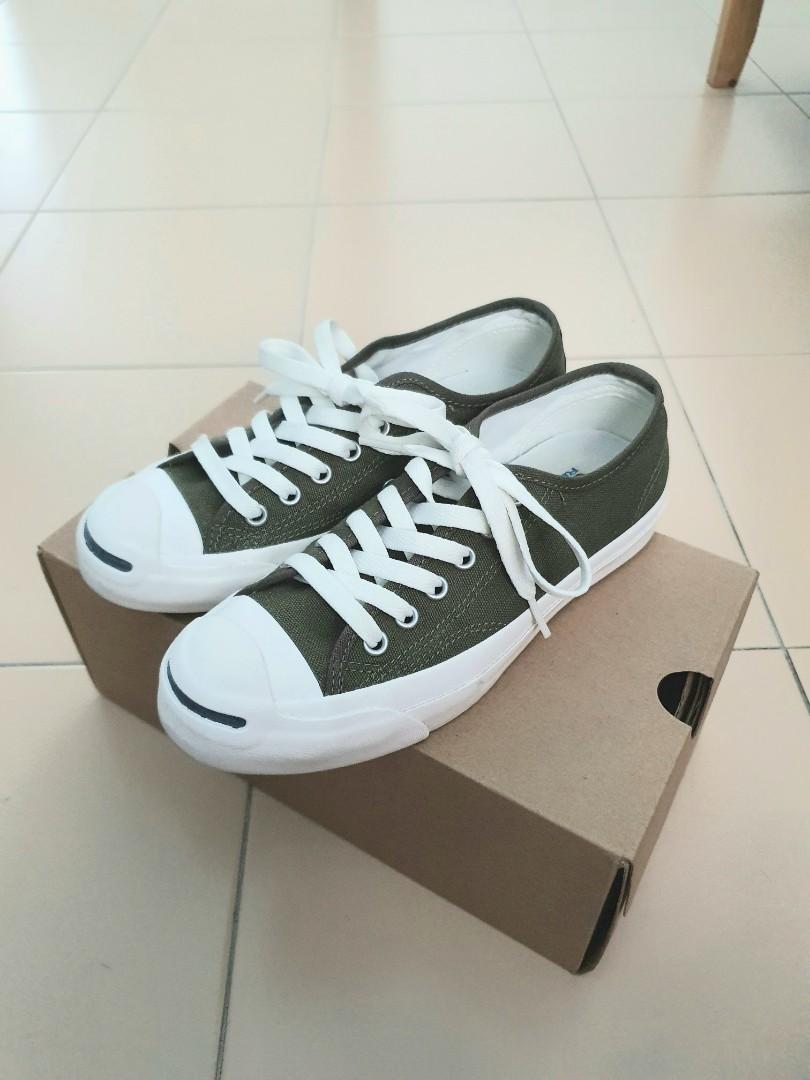 Converse jack purcell green army sale