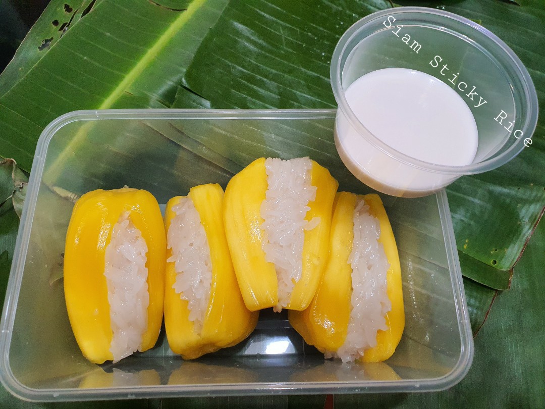 Jackfruit Sticky Rice Jackfruit Stuffed Sticky Rice, Food & Drinks, Instant Food on Carousell