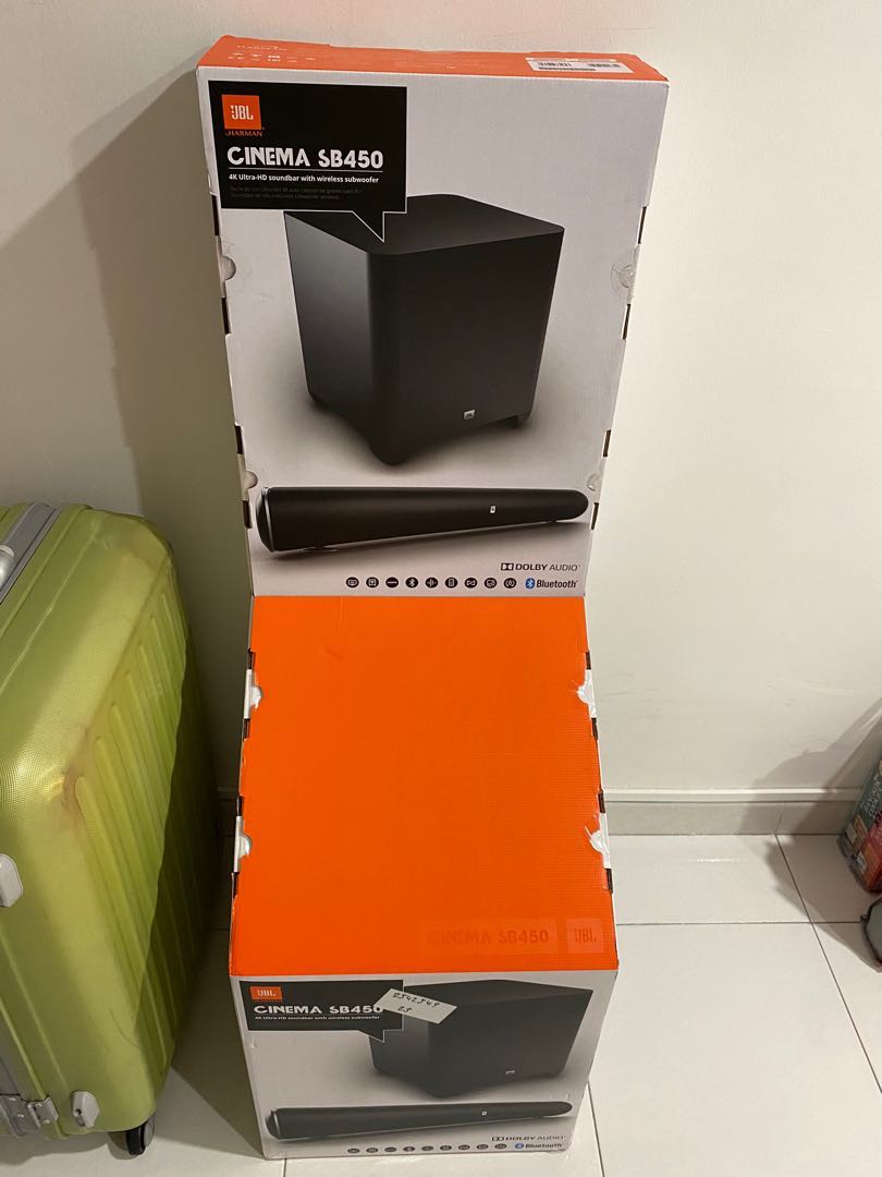 Jbl cinema sb450 wireless soundbar shop