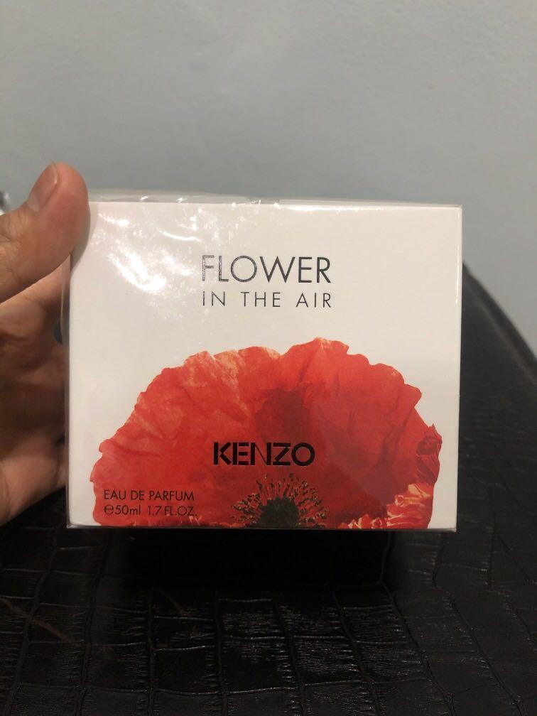 kenzo flower in the air
