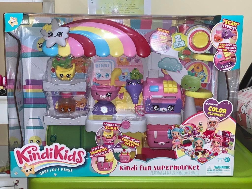kindi kids supermarket playset