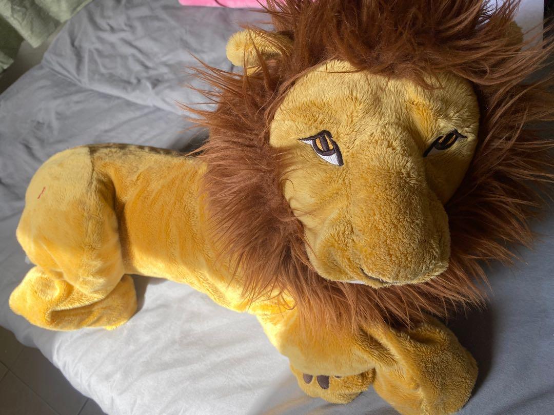 ikea lion plush