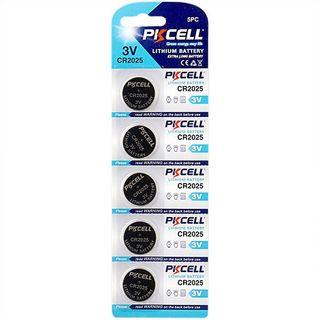 Lithium Button Cell CR2025 3V Battery (2 x 5 PCS/PACK)