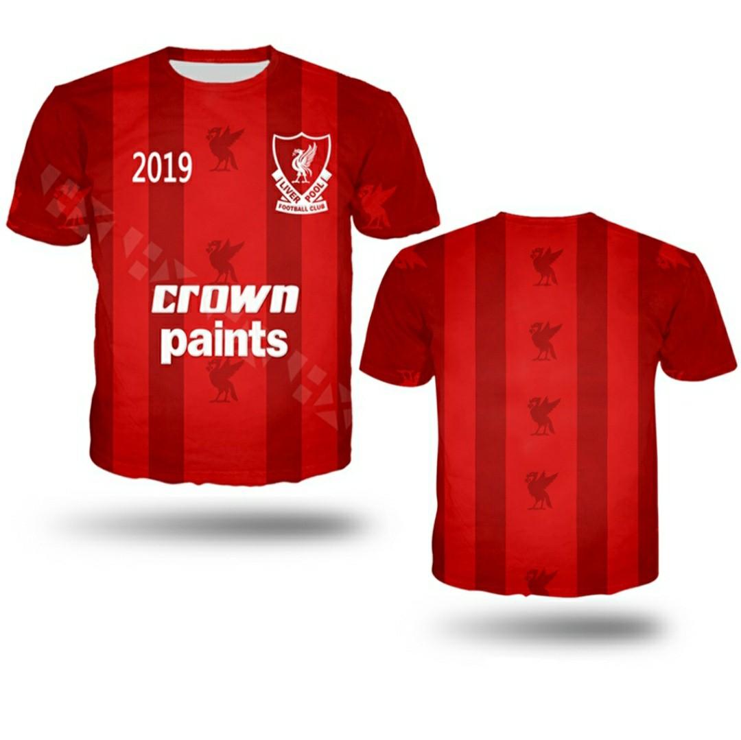 Liverpool Fc Tee Shirt Sports Sports Apparel On Carousell