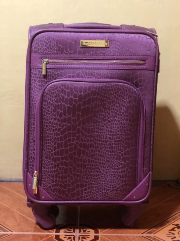 liz claiborne luggage purple
